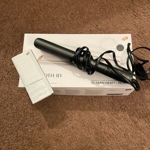 T3 Smooth ID White and Rose Gold Hair Straightener